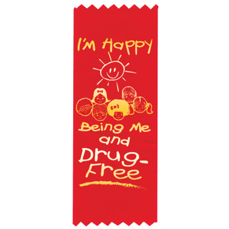 Drug Free Red Ribbon