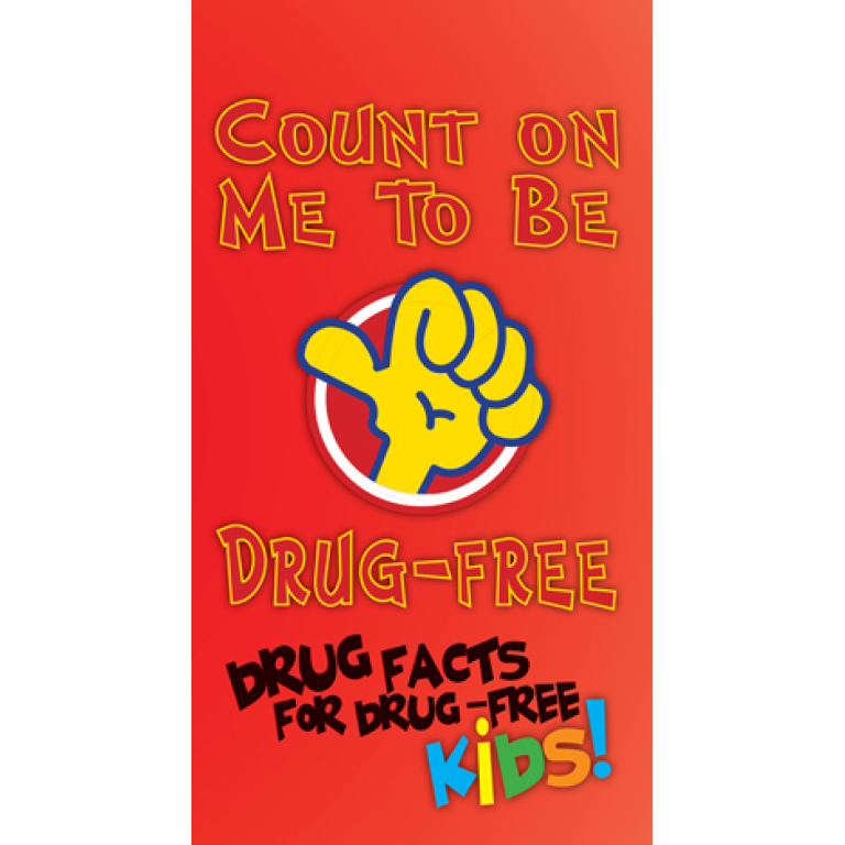 “Count on Me to be Drug-Free” Trifold