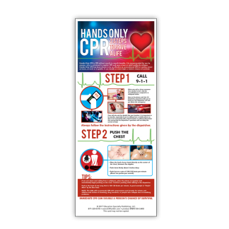 Hands Only CPR Presentation Card