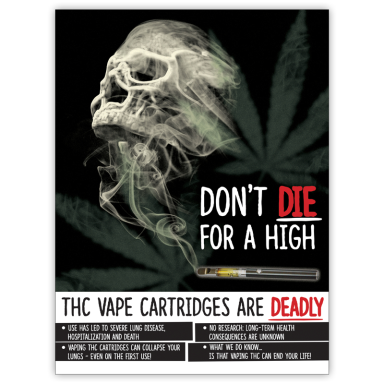 Vaping THC Poster