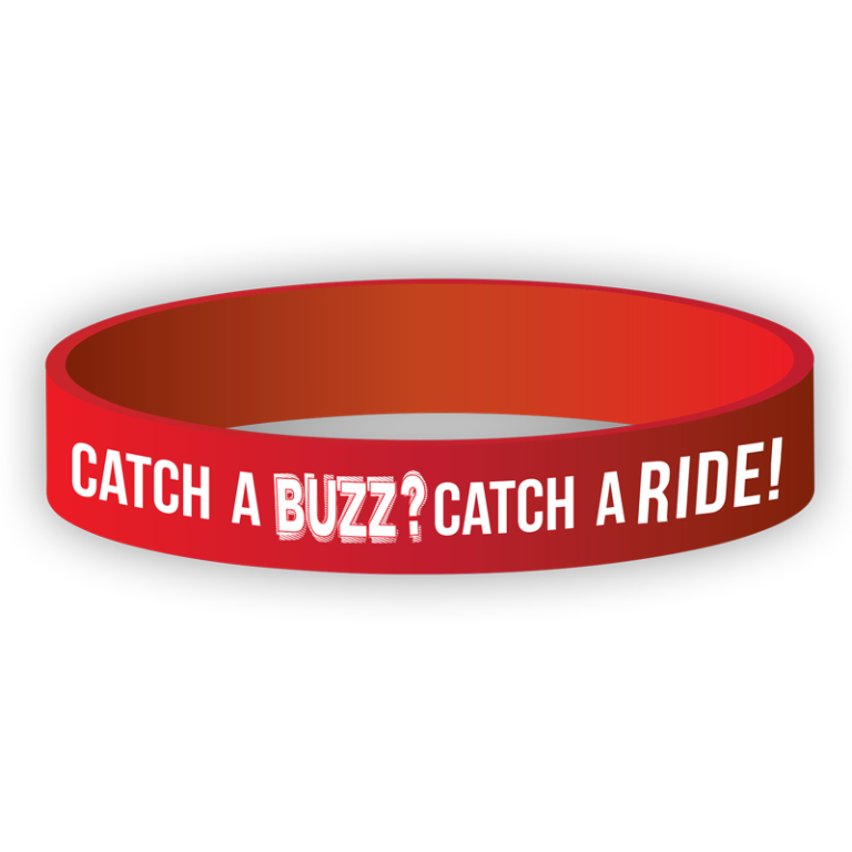 dont drink and drive wristbands