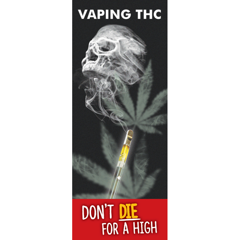 Dont Vape THC Pamphlet