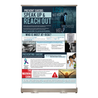Suicide Prevention Tabletop Display