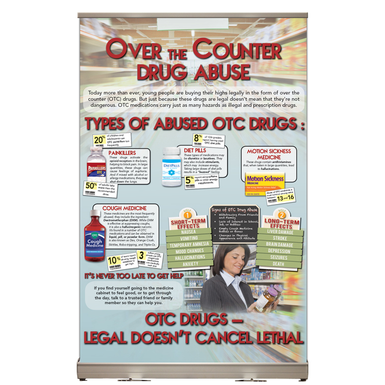 In the Know: Over the Counter Drug Abuse – Tabletop Display