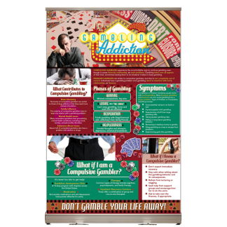 Gambling Addiction Tabletop Display