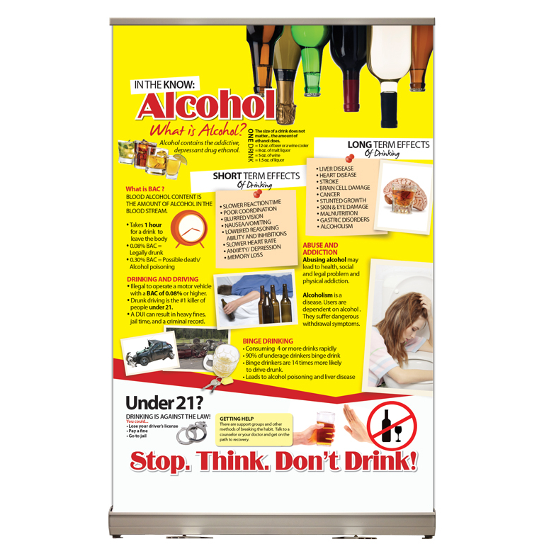 Alcohol Awareness Tabletop Display