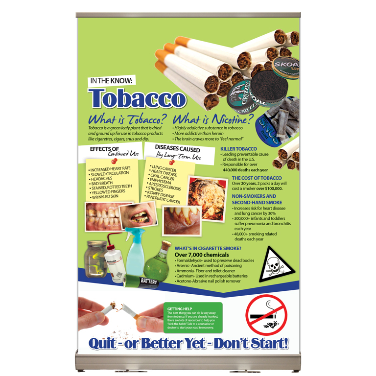 In The Know: Tobacco Tabletop Display