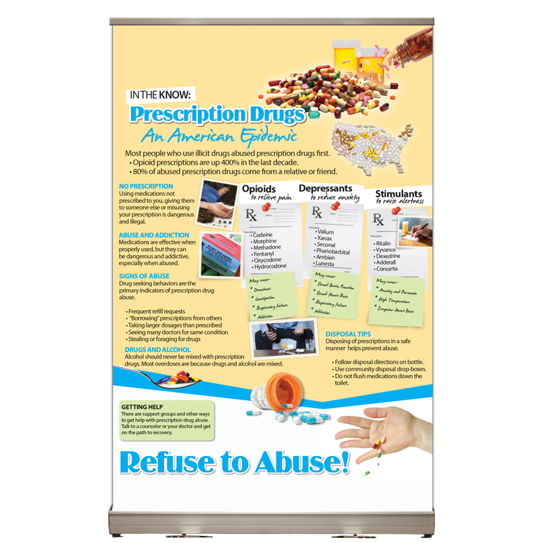 Prescription Drugs Tabletop Display