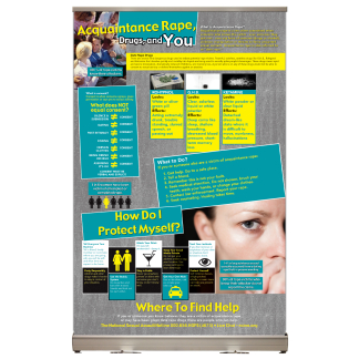 Acquaintance Rape and Drugs Tabletop Display