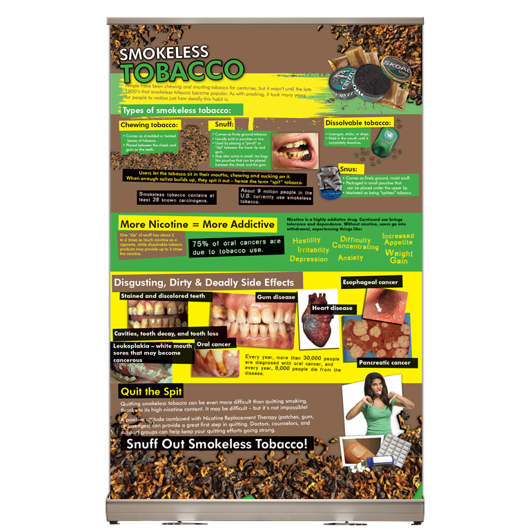Smokeless Tobacco Tabletop Display
