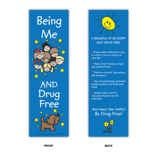 “Being Me and Drug Free!” Bookmark