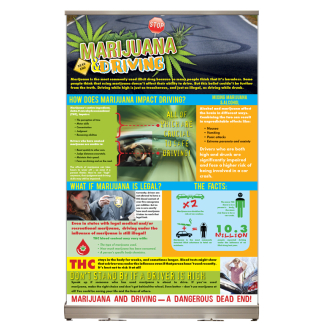 Marijuana and Driving Tabletop Display