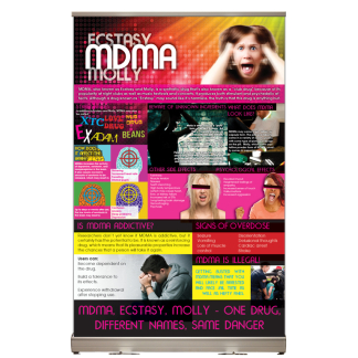 MDMA Molly Tabletop Display