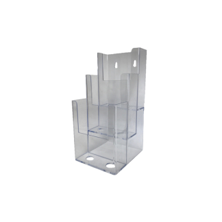 Information Center Acrylic Holder (3 Compartment)