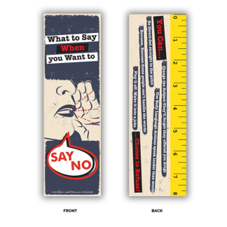 refusal skills bookmark