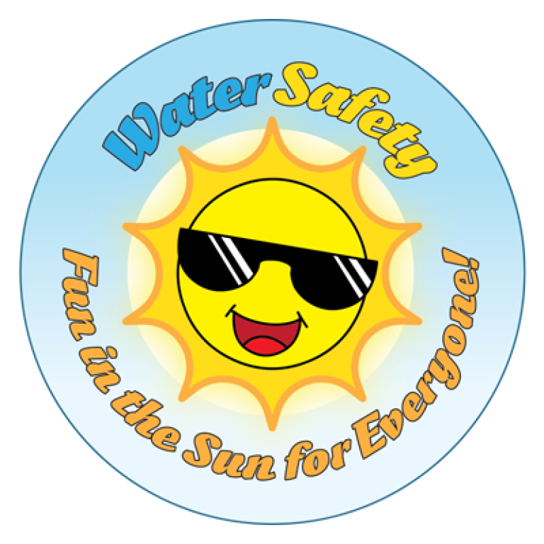“Water Safety: Fun In The Sun For Everyone!” Sticker