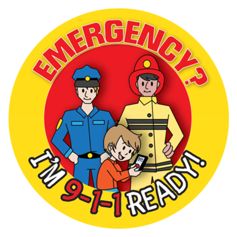 “Emergency? I’m 9-1-1 Ready!” Sticker