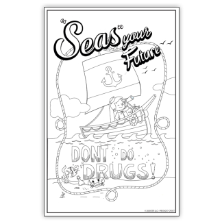 “‘Seas’ Your Future” Color Me Poster