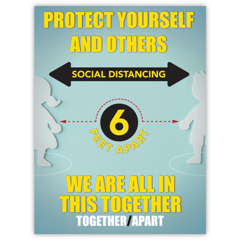 COVID-19: Social Distancing Poster (Children)