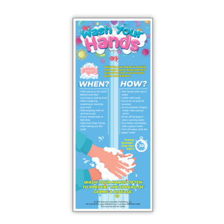 "Wash Your Hands" Presentation Card