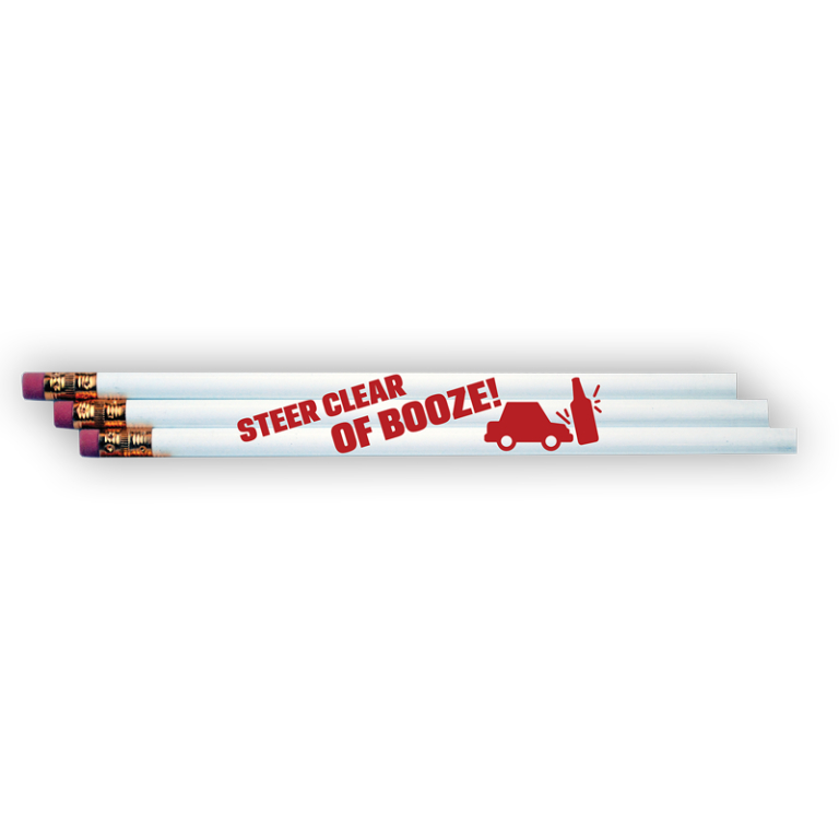 Prevent Drunk Driving Pencils
