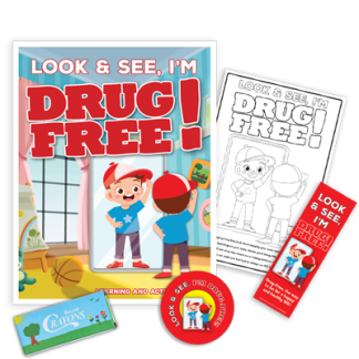 drug free looks like me activity kit