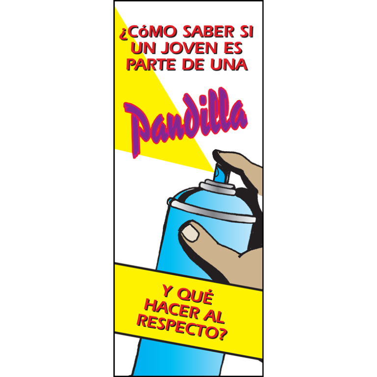 "How to Tell if a Kid is in a Gang" Spanish Pamphlet