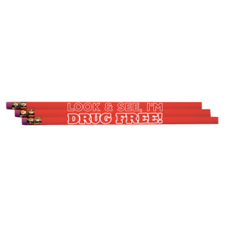 drug free looks me pencils