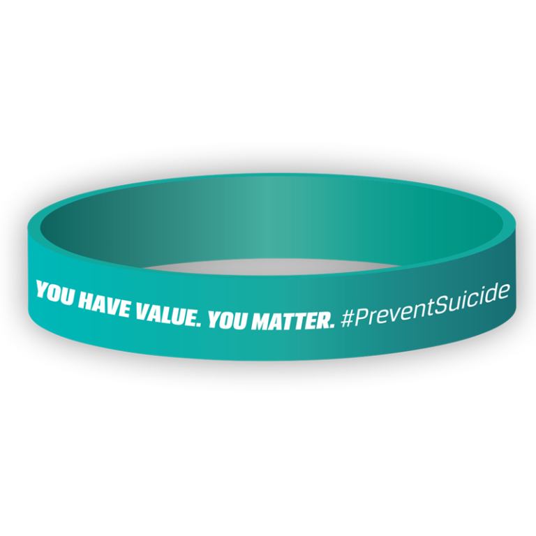 Suicide Awareness Wristbands