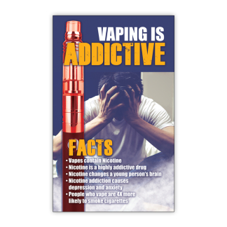 “Vaping is Addictive” Magnet