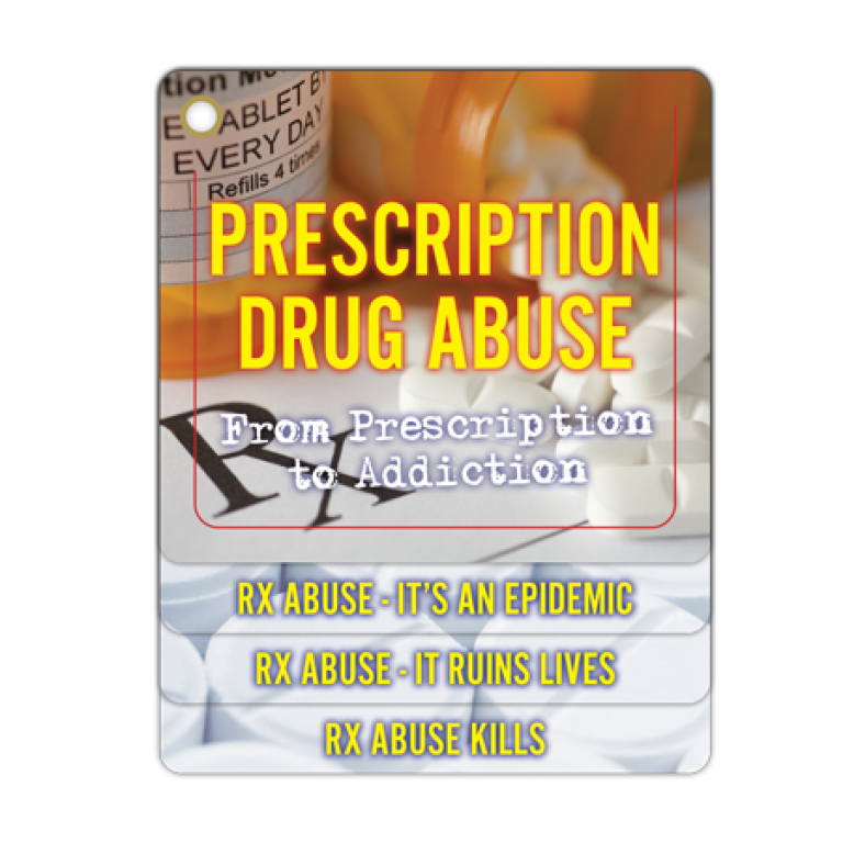 Prescription Drug Abuse Flip Tips