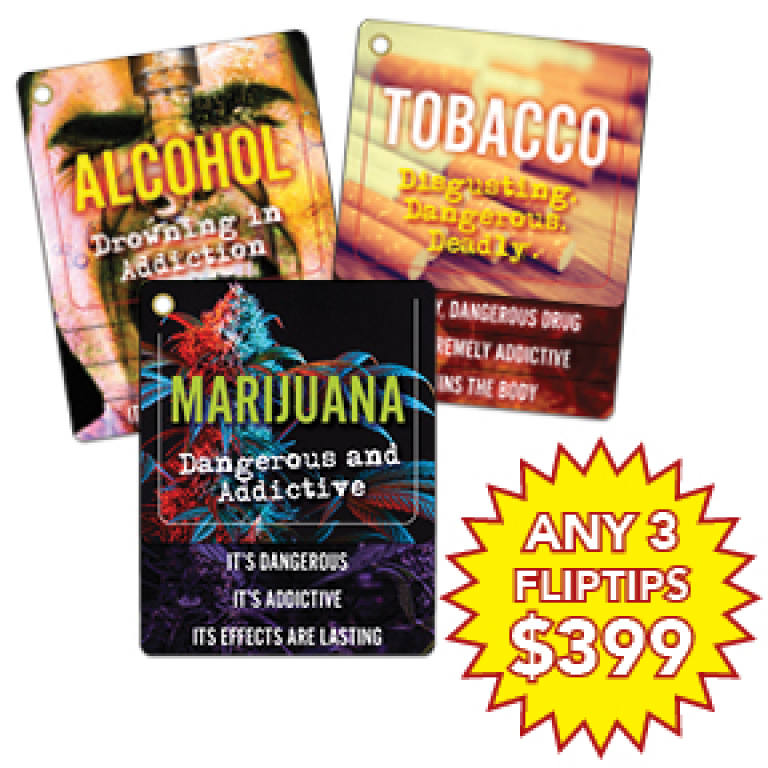 Substance Abuse Flip Tip Value Package