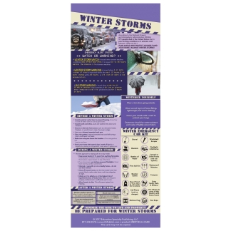 Winter Storm Preparedness Card