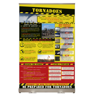 Tornado Disaster Plan Tabletop Display