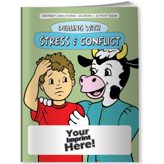 Dealing With Stress and Conflict Coloring and Activity Book