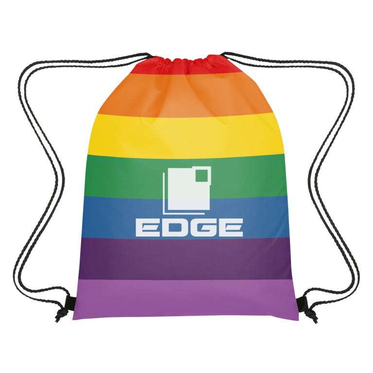 Custom Rainbow Draw Bags