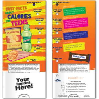 Fast Facts About Calories For Teens Brochure Slider
