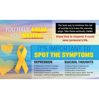 Suicide and Depression Awareness Magnets