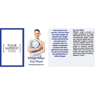 weight management pamphlet