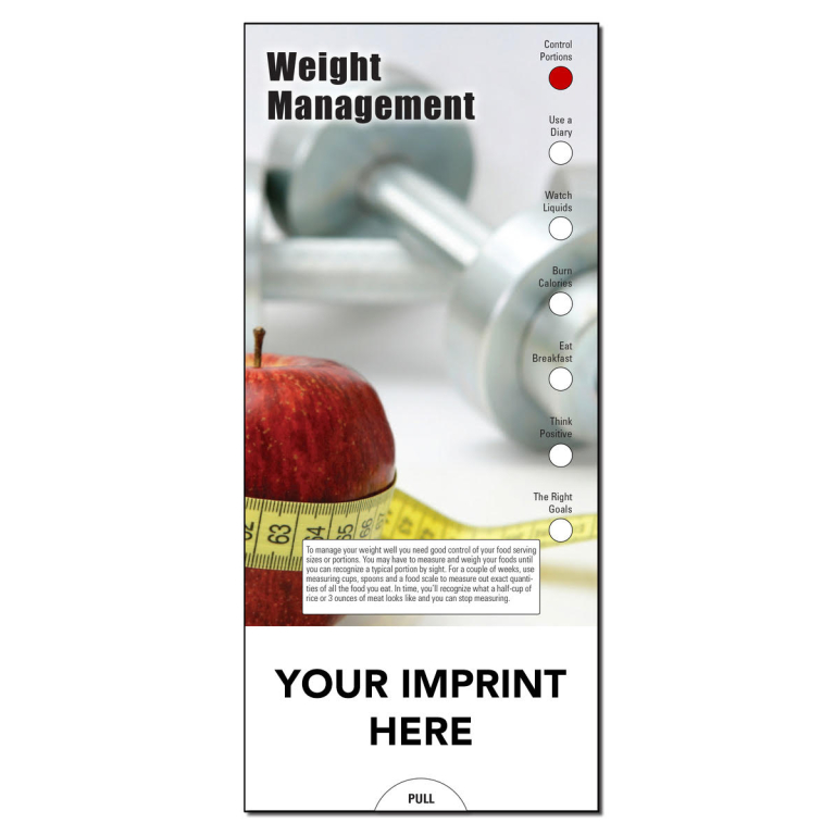 Weight Management Slide Chart