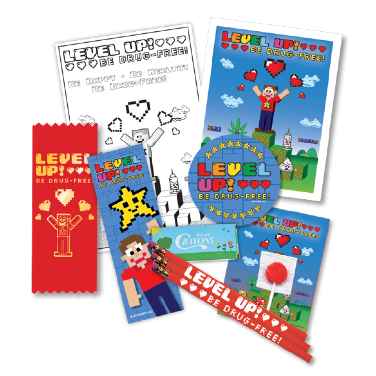 Level Up Be Drug Free Classroom kit
