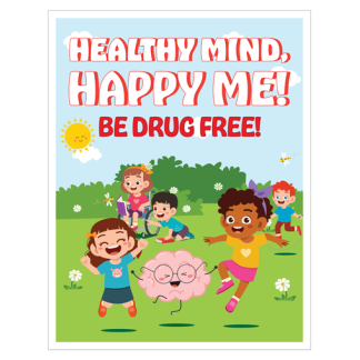 healthy mind happy me be drug free activity sheets