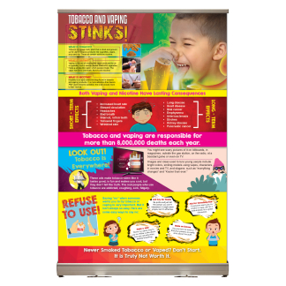 Tobacco and Vaping Stinks Tabletop Display
