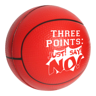 Red Ribbon Week Mini Basketballs
