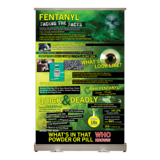 Fentanyl Facts Tabletop Display