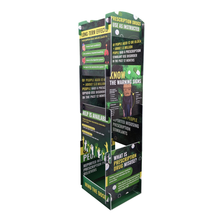 Prescription Drugs Info Display Tower