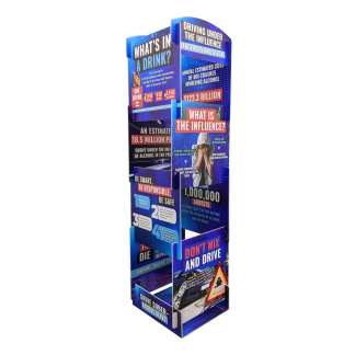 driving under the influence information display tower