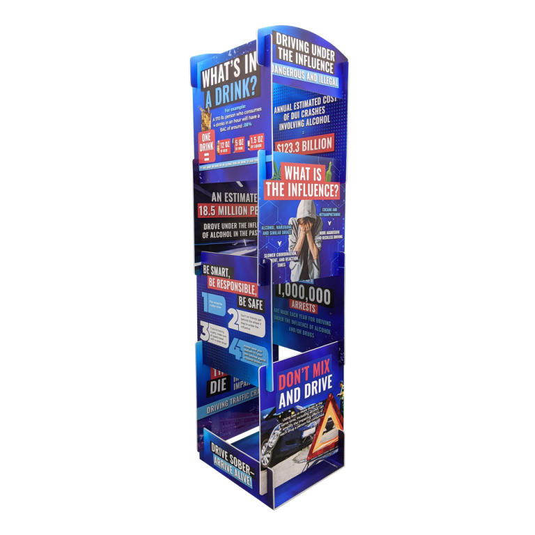 driving under the influence information display tower