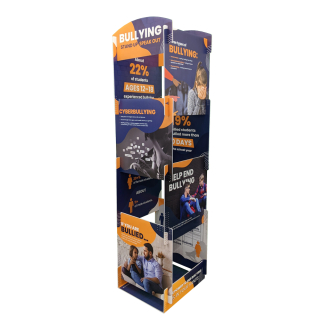 bullying info display tower
