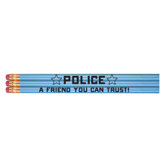Police A Friend You Can Trust Pencils